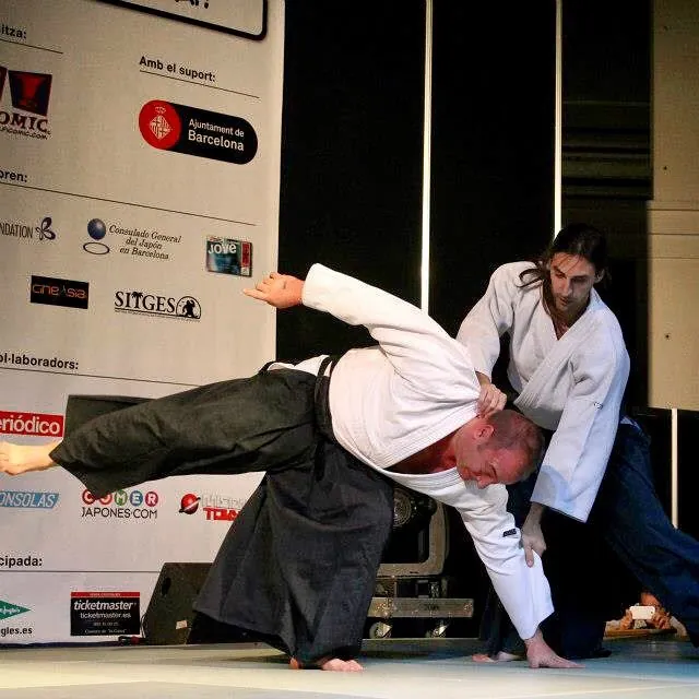Exhibició d'Aikido al XVIII Saló del Manga de Barcelona (@manga.bcn)!