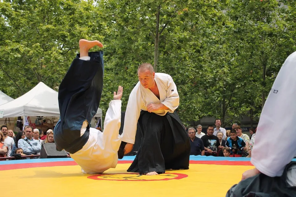 Pepe (取) and David (受) giving their all for Irimi-nage! 🦾 @aikidomusub