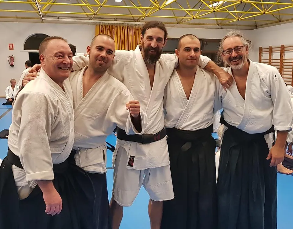 Más fotos de un magnifico curso de Miyamoto Sensei en Barcelona. Desde
