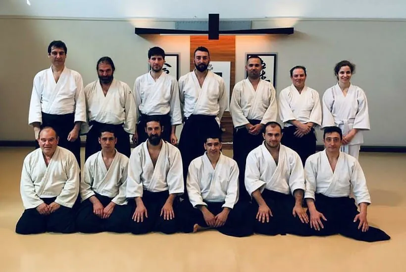 Ayer celebramos un curso espléndido a cargo de Ricard Coll de @aikidoj