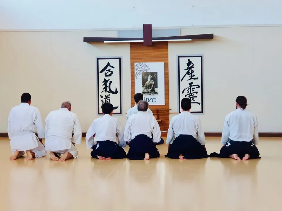 上座に礼！