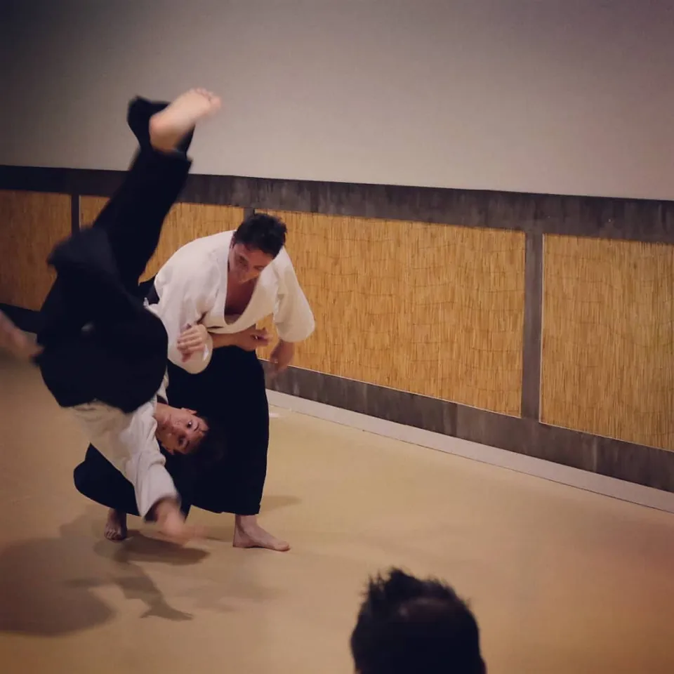 Koshi-nage en color!