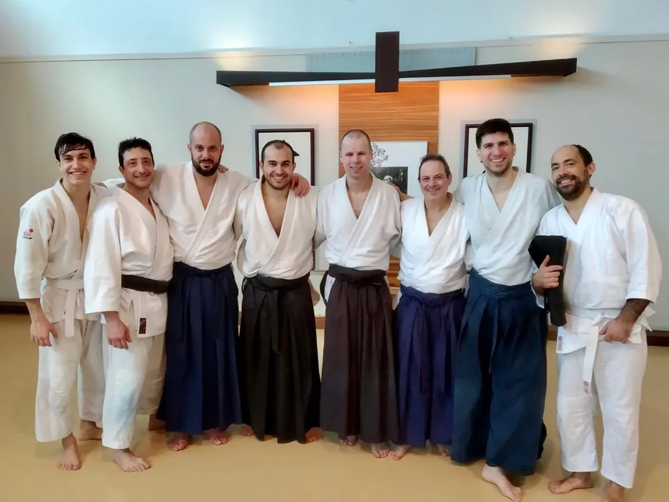 Great people on the mat at Mike Flynn's seminar in Badalona! 💥