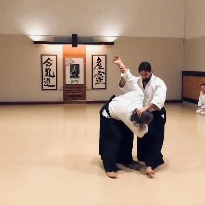 Pablo Martín @ Aikido Musubi! パブロ・マルティン先生 @ 合気道産靈。Tsuki Kaiten-nage