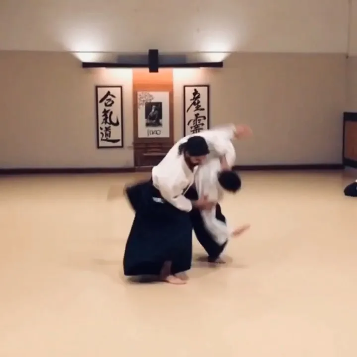 Pablo Martín @ Aikido Musubi! パブロ・マルティン先生 @ 合気道産靈。Tsuki Irimi-nage 
