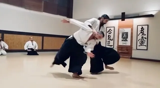 Pablo Martín @ Aikido Musubi! パブロ・マルティン先生 @ 合気道産靈。Shōmen-uchi Irimi