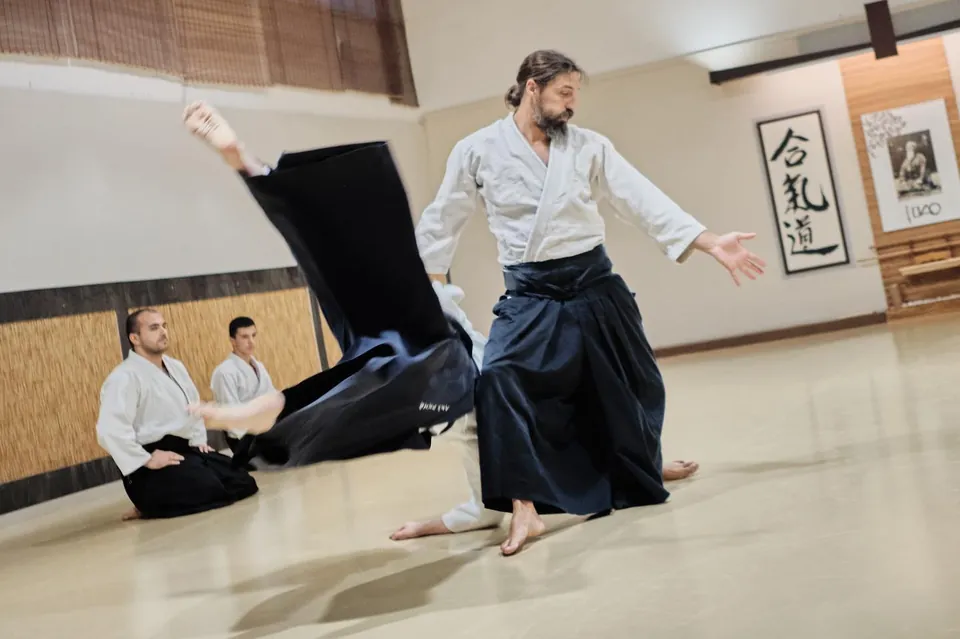 Kokyū-ho (呼吸法) by @pablo_martin_martin Sensei during a class about Iri