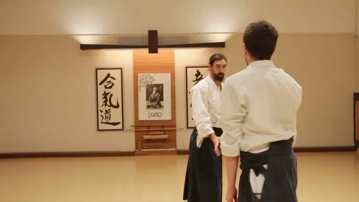 Jiyū-waza (正面打ち 自由技)! Kaiten-nage, Kokyū-nage, Shihō-nage, Kote-gaeshi