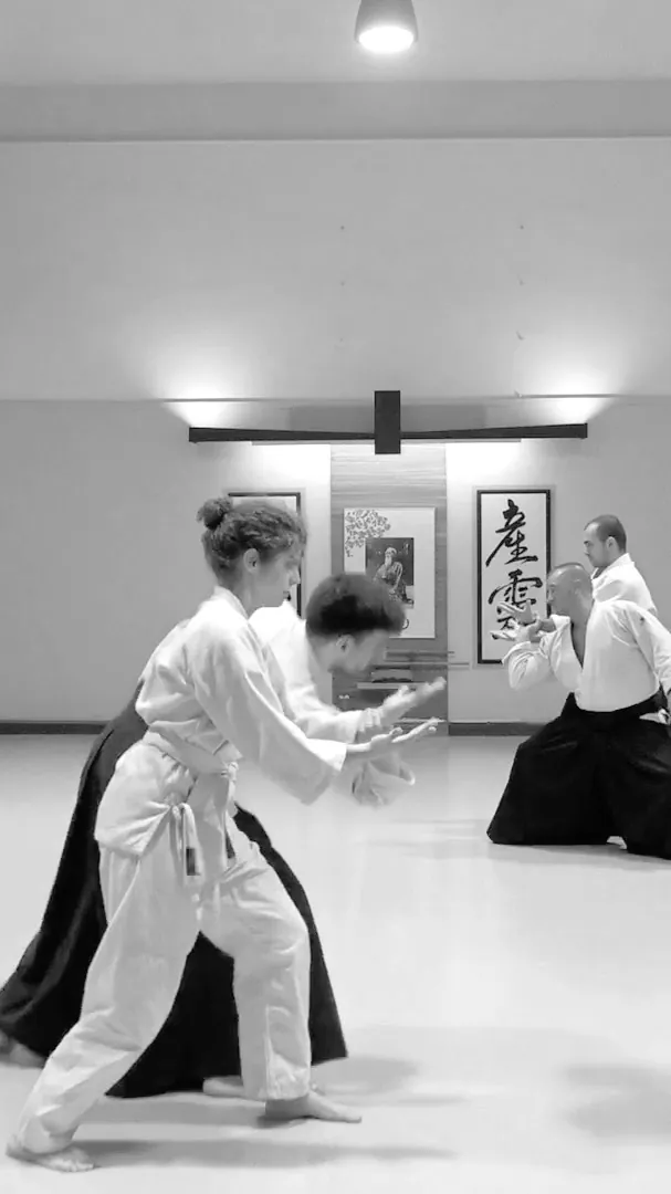 Tai No Henka (体の変化) or learning to turn the body is an important exerc