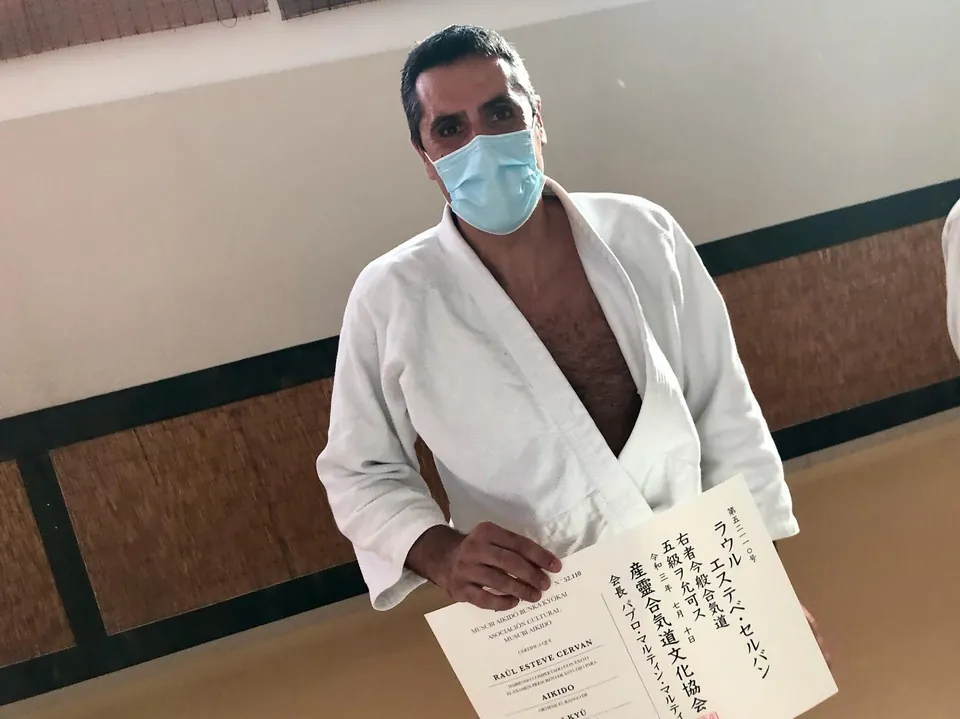 Congratulations, Raúl! おめでとうございます！