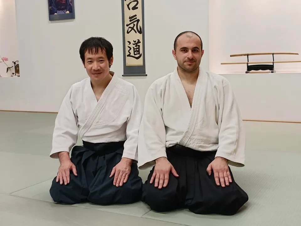 Sasaki Teiju Shihan (佐々木 貞樹) @ Waraku Dojo, Dordrecht.