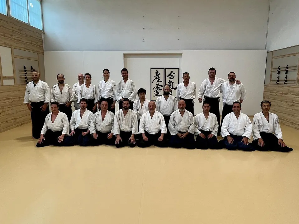 Aikido class with @franciscoaikido 6th Shihan! It was a great honor to