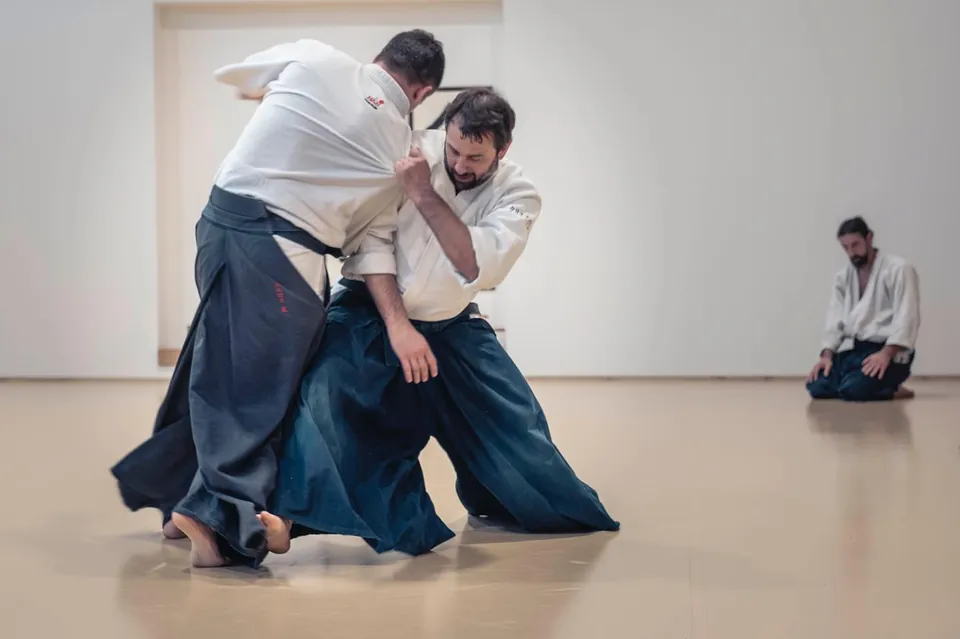 Aikido class with Christian Morgenstern 5th dan Shidoin! It was a grea