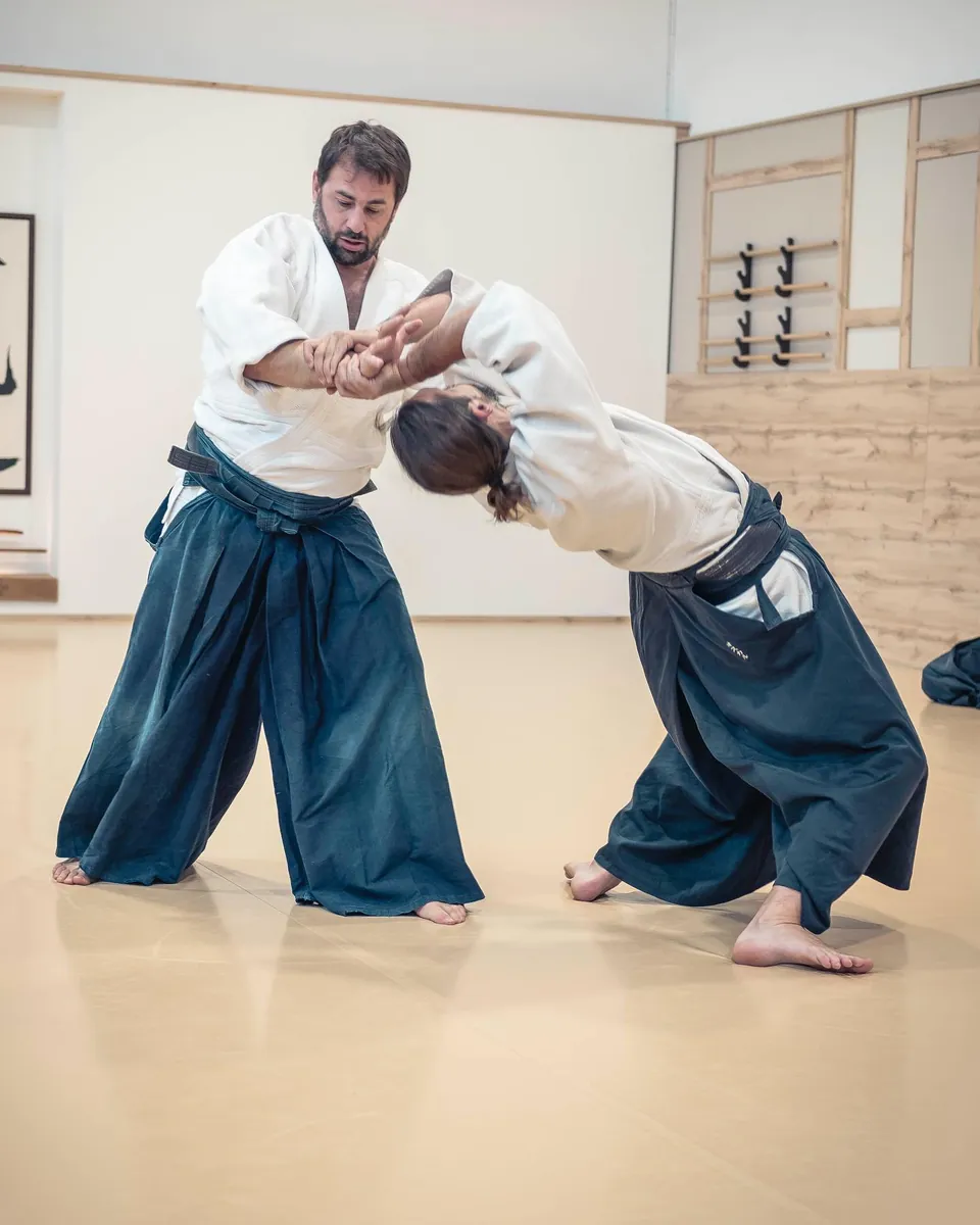 Aikido class with Christian Morgenstern 5th dan Shidoin! It was a grea