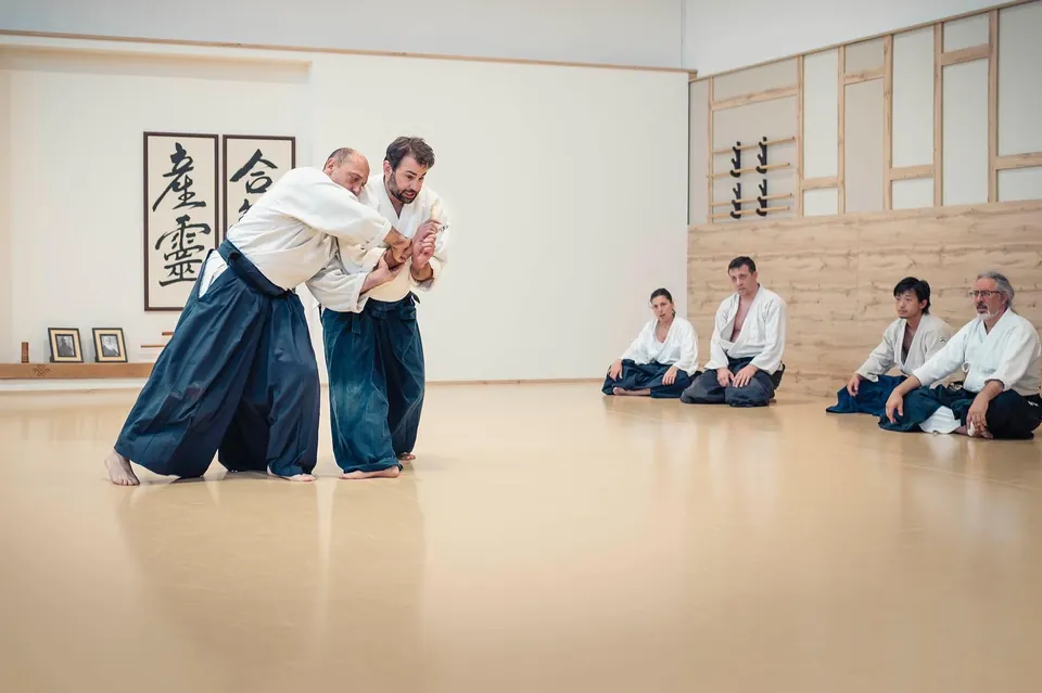 Aikido class with Christian Morgenstern 5th dan Shidoin! It was a grea