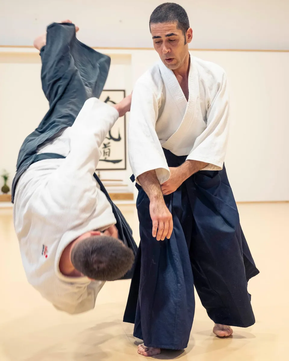 Aikido class with Pedro Fortes 4th dan! It was a great privilege to he