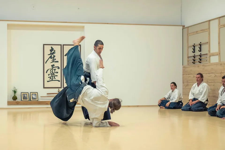 Aikido class with Pedro Fortes 4th dan! It was a great privilege to he