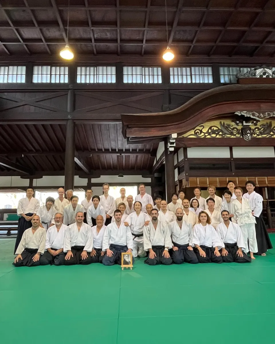 We had the great honour (and pleasure!) to train in Aikido Kyoto Okamo