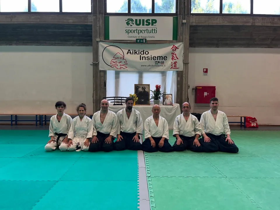 Yamada Sensei Memorial lead by Osawa H. Shihan in Sant'Ilario d'Enza o