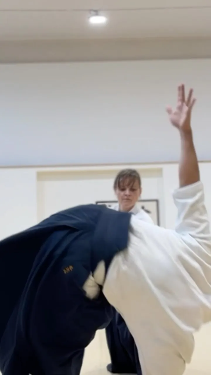 Aikido Masterclass led by Marilène Gélinas Sensei from @m.aikikai!