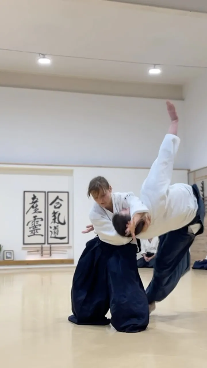 Aikido Masterclass led by Marilène Gélinas Sensei from @m.aikikai!