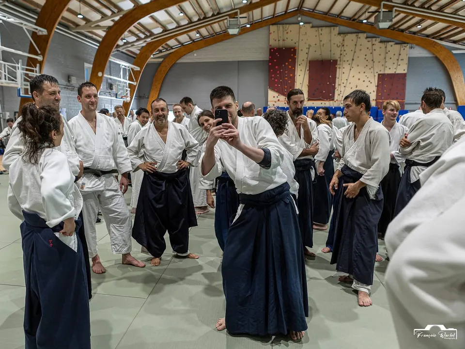 📸💥Out pf the blue photo duel with @francoiswarlet at Miyamoto Sensei's